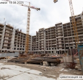 Ход строительства дома 9, корпус 3 в ЖК Цивилизация на Неве -