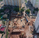 Ход строительства дома 12.2 в ЖК Курчатова -
