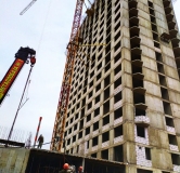 Ход строительства дома Литер 01 (Блок 1.1) в ЖК Ренессанс -