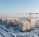 Ход строительства дома 2.2 в ЖК Пшеница -