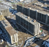 Ход строительства дома Литер 43 в ЖК Народные Кварталы -