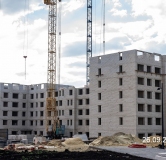 Ход строительства дома 2.4 в ЖК Кантри -