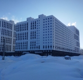 Ход строительства дома 5 в ЖК Лугометрия -