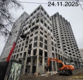 Ход строительства дома 1 в ЖК Wellart City -