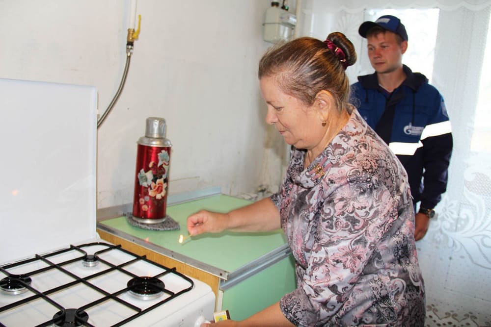 Торжественный запуск газа состоялся в рабочем поселке Ветлужский Нижегородской области