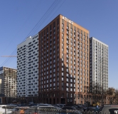 Ход строительства дома 1 в ЖК Атлас Ауро -