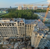 Ход строительства дома 1 в ЖК На турбинке -