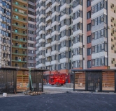 Ход строительства дома Поз. 2-43 в ЖК GreenSide (ГринСайд) -