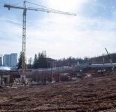 Ход строительства дома Литер 1 в ЖК Аурика -