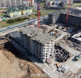 Ход строительства дома № 2, ГП-72.212 в ЖК Прео -
