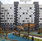 Ход строительства дома № 42-2 (1), У парка в ЖК Южный Город -