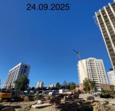 Ход строительства дома 3 в ЖК Wellart City -