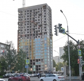Ход строительства дома 83 в ЖК Шаумяна 77 -