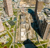 Ход строительства дома 10/1, секция 6,7 в ЖК Ясный Берег -