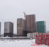 Ход строительства дома 7 в ЖК Батталовский -