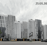 Ход строительства дома № 72 в ЖК Инстеп.Краснознаменная -