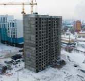 Ход строительства дома 3 в ЖК Самоцветы -