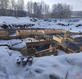 Ход строительства дома 2/3, секция А в ЖК Микрорайон №9 -