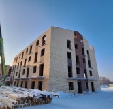 Ход строительства дома 38 в ЖК Альпийский квартал -