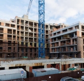 Ход строительства дома 112 в ЖК Кастура Таун -