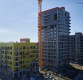 Ход строительства дома 32 в ЖК Символ -