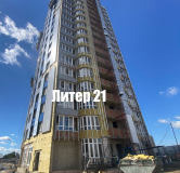 Ход строительства дома Литер 21 в ЖК Фонтаны -
