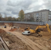 Ход строительства дома 1.2 в ЖК На Шефской -