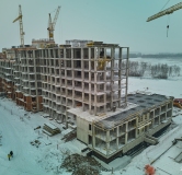 Ход строительства дома 14 в ЖК Город Эльтаун (L-Town) -