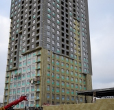 Ход строительства дома 1 в ЖК Азина 16 -