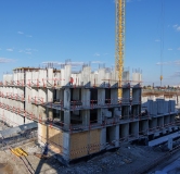Ход строительства дома Инновационный (ГП-24) в Микрорайон Домашний -