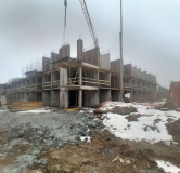 Ход строительства дома 9 в ЖК Плюс Пулковский -