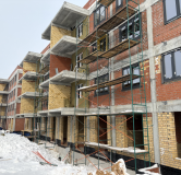 Ход строительства дома 8 в ЖК Новый Свет -