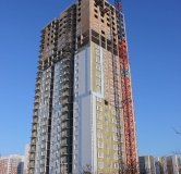 Ход строительства дома 1, корпус 3 в ЖК Серебряный -