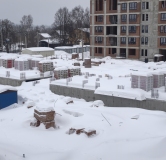 Ход строительства дома 14, квартал 3 в ЖК Огни -