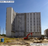 Ход строительства дома 15, корпус 347.1 в ЖК Цветной Город -
