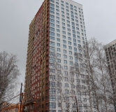 Ход строительства дома 14, корпус 1 в ЖК Космос -