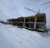 Ход строительства дома 2 (ГП-9) в ЖК Зеленые аллеи -