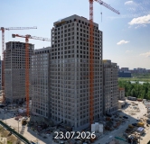 Ход строительства дома 6 к2, ГП-12 (2 этап) в ЖК Айвазовский (Айвазовский City) -