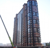 Ход строительства дома Литер 3 в ЖК Рекорд 2 -