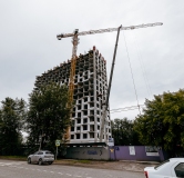 Ход строительства дома 93 в ЖК По ул. Полевая -