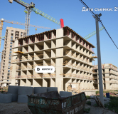 Ход строительства дома Литер 2 (16-1) в ЖК Ридз (REEDS) -