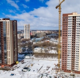 Ход строительства дома 25 в ЖК Черемушки на Приморской -