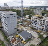 Ход строительства дома 1 в ЖК Чкаловский парк -