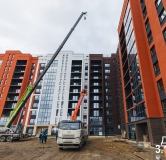 Ход строительства дома 44 в ЖК Притяжение -