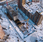 Ход строительства дома 10/1, секция 6,7 в ЖК Ясный Берег -