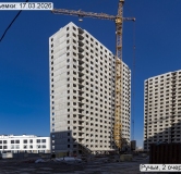 Ход строительства дома 144.1 в ЖК Ручьи -