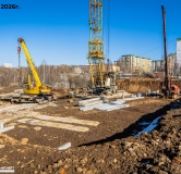 Ход строительства дома 49 в ЖК Мотовилихинскай (МотовилихинSKY) -