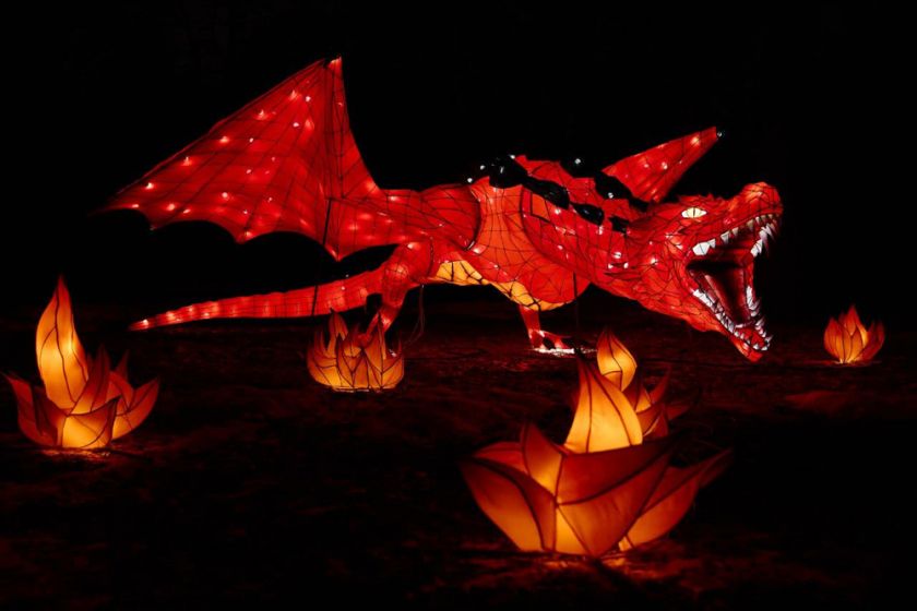 В Ростове открылся парк гигантских световых фонарей